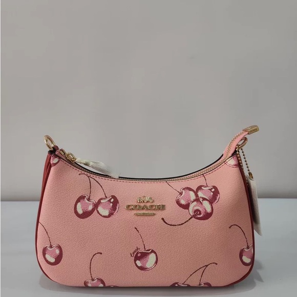 Coach Handbags - COACH Teri Shoulder Bag With Cherry Print CR290